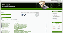 Desktop Screenshot of e-student.pravos.hr